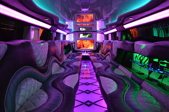 one of our stretch limousines