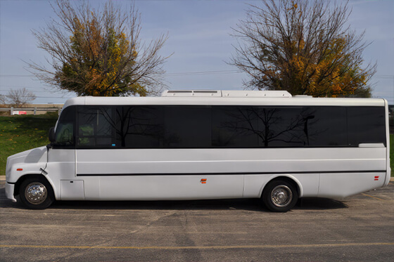 party bus exterior