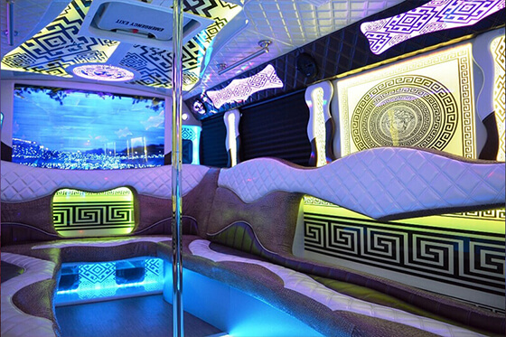 fashion party bus