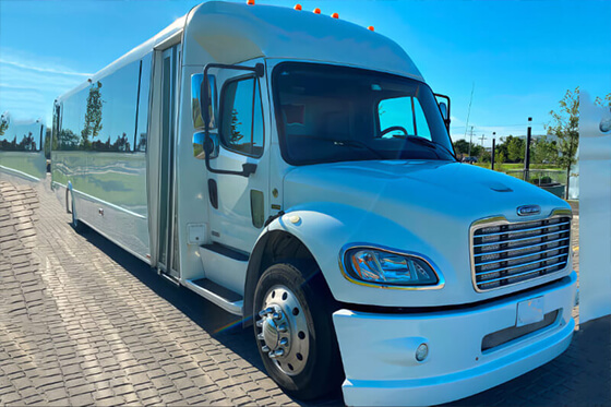 36 passenger party bus