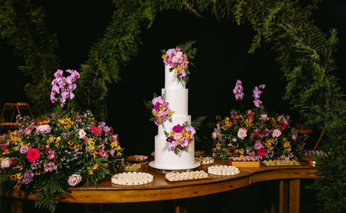 chicago wedding cake