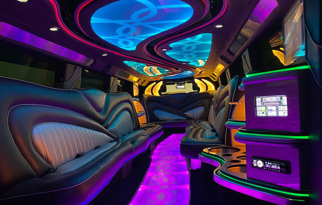 sound system in limo